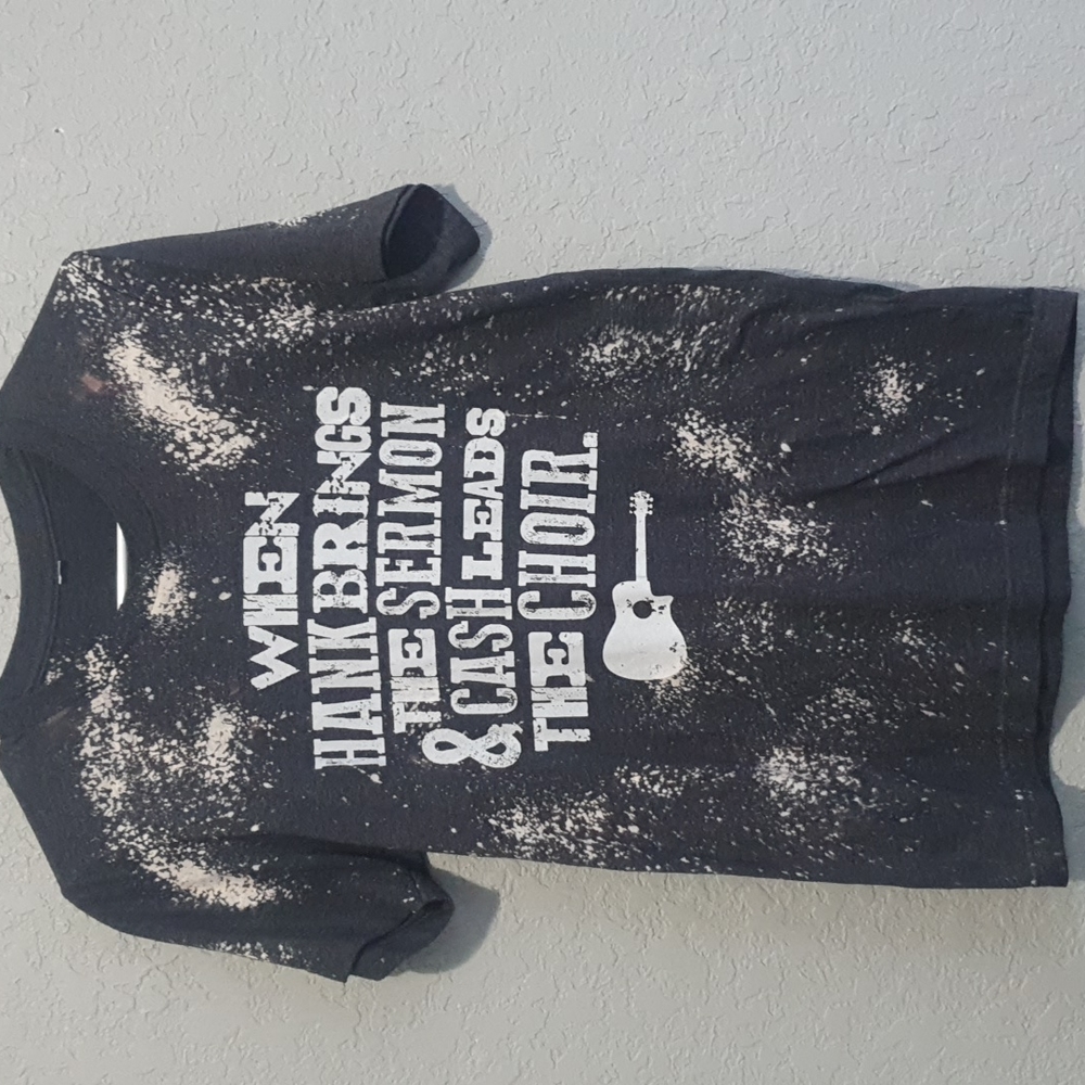 Bleached tshirt